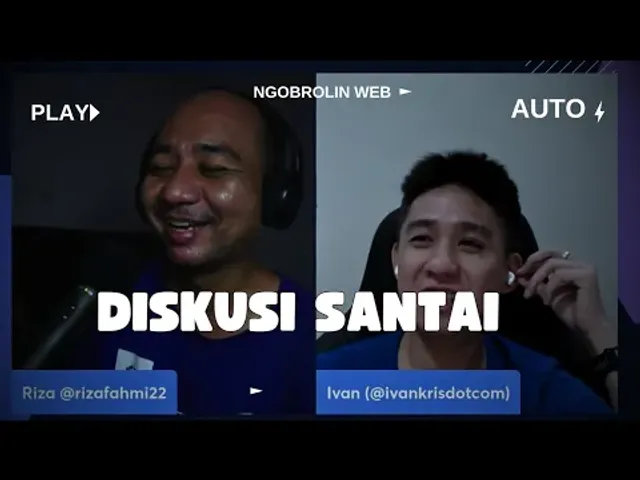 Ngobrol dan Diskusi Bebas - Ngobrolin WEB