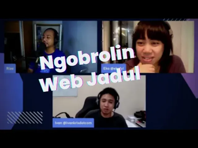 Ngobrolin Web Jadul - Ngobrolin WEB ep27