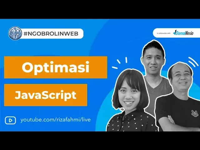 Optimasi JavaScript - Ngobrolin WEB