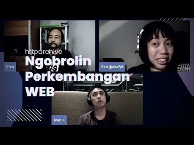 Perkembangan Teknologi WEB dari httparchive - Ngobrolin WEB Ep7