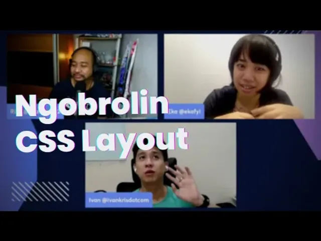 Ngobrolin CSS Layout