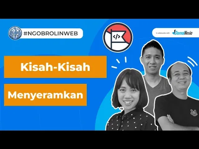 Kisah-kisah Menyeramkan dgn @zainfathoni  - Ngobrolin WEB
