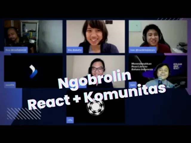 Ngobrolin React+Komunitas