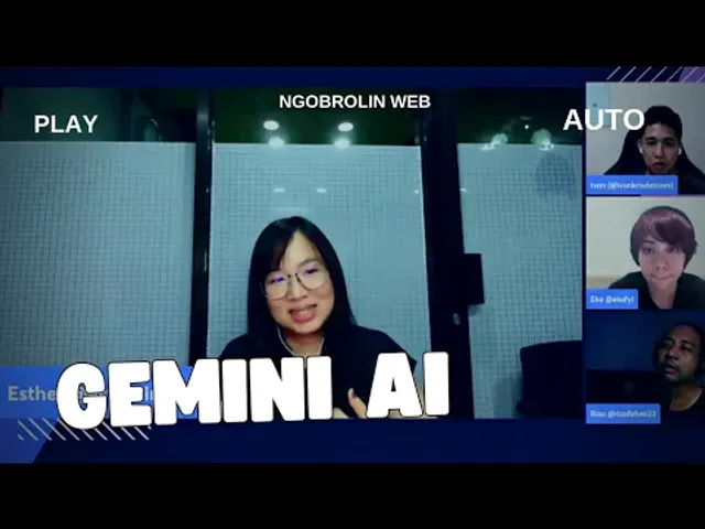 Ngobrolin Gemini AI bareng @EstherIrawati