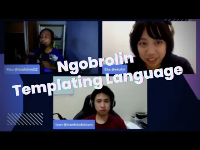 Ngobrolin Templating Language - Ngobrolin WEB ep30