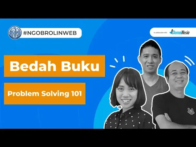 Bedah Buku Problem Solving 101
