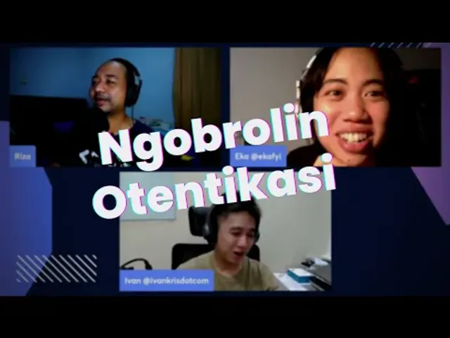 Ngobrolin Otentikasi