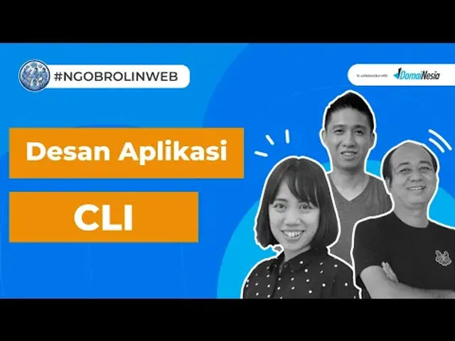 Desain Aplikasi CLI - Ngobrolin WEB